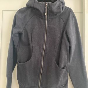 LULULEMON scuba zip hoodie, size 8